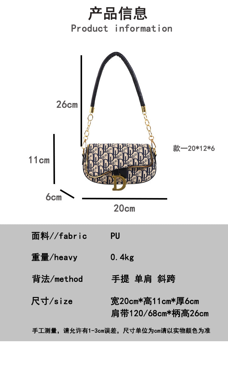 Signature Monogram Shoulder Bag